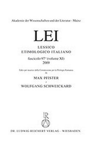 Abbildung von: Lessico Etimologico Italiano Lfg. 97 - Reichert, L