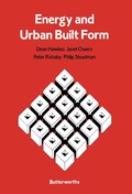 Cover: Energy and Urban Built Form - Butterworth-Heinemann
