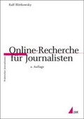 Cover: Online-Recherche f&uuml;r Journalisten - UVK