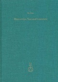 Cover: Manuscript, Text and Literature - Reichert Verlag