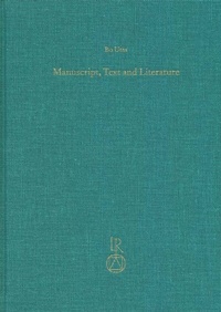 Enlarge image Cover: Manuscript, Text and Literature - Reichert Verlag
