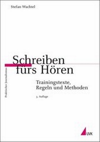 Abbildung von: Schreiben fürs Hören - UVK