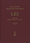 Cover: Lessico Etimologico Italiano. Band 11 (XI) - Reichert Verlag