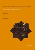 Cover: Ornamentale Purpurwirkereien - Reichert Verlag