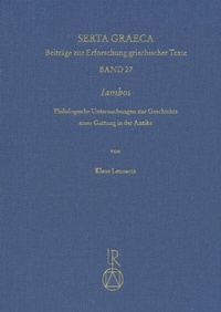 Enlarge image Cover: Iambos - Reichert Verlag