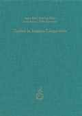 Cover: Topics in Iranian Linguistics - Reichert Verlag