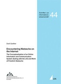 Cover: Encountering Nietzsche on the Internet - UVK