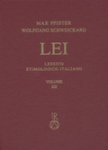 Cover: Lessico Etimologico Italiano. Band 12 (XII) - Reichert Verlag