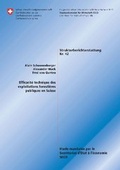 Cover: Efficacit&eacute; technique des exploitations foresti&egrave;res publiques en Suisse - Staatssekretariat f&uuml;r Wirtschaft