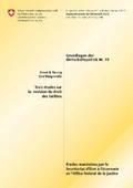 Cover: Trois &eacute;tudes sur la r&eacute;vision du droit des faillites / &eacute;tudes mandat&eacute;es par le Secr&eacute;tariat d'&eacute;tat &agrave; l'&eacute;conomie et l'Office f&eacute;d&eacute;ral de la justice - Staatssekretariat f&uuml;r Wirtschaft