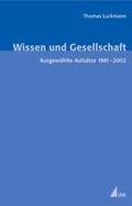 Cover: Wissen und Gesellschaft - UVK