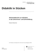 Cover: Didaktik in St&uuml;cken - Bundesamt f. Sport Magglingen