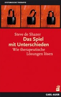 Cover: Das Spiel mit Unterschieden - Carl-Auer Verlag