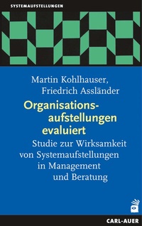 Abbildung von: Organisationsaufstellungen evaluiert - Carl-Auer Verlag