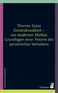 Cover: Geisteskrankheit - ein moderner Mythos - Carl-Auer Verlag