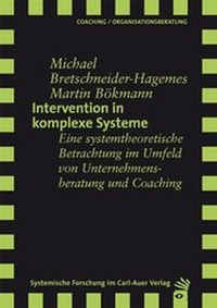 Enlarge image Cover: Intervention in komplexe Systeme - Carl-Auer Verlag