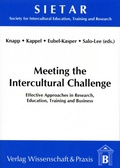 Cover: Meeting the Intercultural Challenge. - Verlag Wissenschaft & Praxis