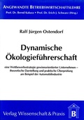 Cover: Dynamische &Ouml;kologief&uuml;hrerschaft. - Verlag Wissenschaft & Praxis