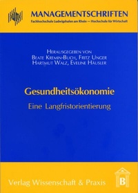 Abbildung von: Gesundheitsökonomie. - Duncker & Humblot