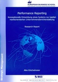 Cover: Performance Reporting. - Verlag Wissenschaft & Praxis