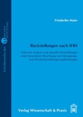 Cover: R&uuml;ckstellungen nach IFRS. - Verlag Wissenschaft & Praxis