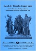 Cover: Soviel der Einzelne tragen kann - Evangelische Akademie Baden
