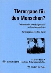 Enlarge image Cover: Tierorgane für den Menschen? - utzverlag GmbH