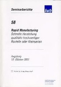 Cover: Rapid Manufacturing - utzverlag GmbH
