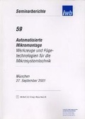 Cover: Automatisierte Mikromontage - utzverlag GmbH