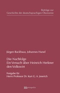 Cover: Die Nachfolge - Ein Versuch &uuml;ber Heinrich Herkner, den Volkswirt - Metropolis