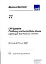 Cover: ERP-Systeme - Einf&uuml;hrung und betriebliche Praxis - utzverlag GmbH