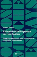 Cover: Rationale Entscheidungstheorie und reale Personen - Metropolis