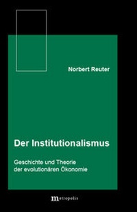 Enlarge image Cover: Der Institutionalismus - Metropolis