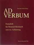 Cover: Ad Verbum - Fink, Josef
