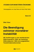 Cover: Die Beendigung extremer monet&auml;rer Instabilit&auml;t - Metropolis