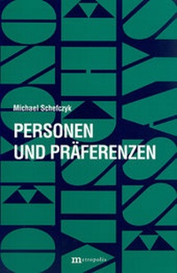 Enlarge image Cover: Personen und Präferenzen - Metropolis