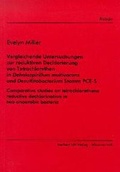 Cover: Vergleichende Untersuchungen zur reduktiven Dechlorierung von Tetrachlorethen in Dehalospirillum multivorans und Desulfitobacterium Stamm PCE-S - utzverlag GmbH