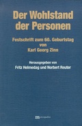Cover: Der Wohlstand der Personen - Metropolis