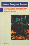 Cover: Jahrbuch &Ouml;kologische &Ouml;konomik - Metropolis