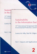 Cover: Sustainability in the Information Society - Metropolis