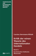 Cover: Kritik der reinen Theorie des internationalen Handels - Metropolis