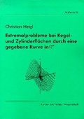 Cover: Extremalprobleme bei Kegel- und Zylinderfl&auml;chen durch eine gegebene Kurve in Rn - utzverlag GmbH