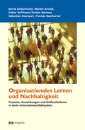 Cover: Organisationales Lernen und Nachhaltigkeit - Metropolis