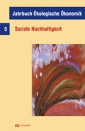 Cover: Jahrbuch &Ouml;kologische &Ouml;konomik - Metropolis