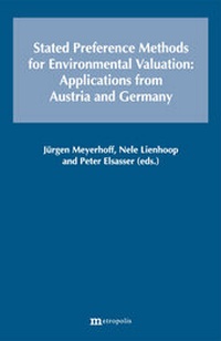 Enlarge image Cover: Stated Preference Methods for Environmental Valuation: Applications from Austria and Germany - Metropolis