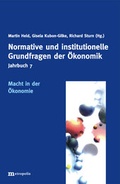 Cover: Jahrbuch Normative und institutionelle Grundfragen der &Ouml;konomik / Macht in der &Ouml;konomie - Metropolis