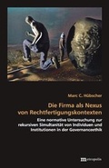 Cover: Die Firma als Nexus von Rechtfertigungskontexten - Metropolis
