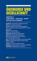 Cover: &Ouml;konomie und Gesellschaft / Entfremdung - Ausbeutung - Revolte - Metropolis