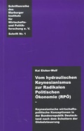 Cover: Vom hydraulischen Keynesianismus zur Radikalen Politischen &Ouml;konomie - Metropolis