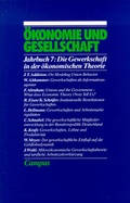 Cover: &Ouml;konomie und Gesellschaft / Die Gewerkschaft in der &ouml;konomischen Theorie - Metropolis